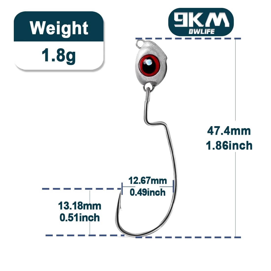 Capete Jig pentru Swimbait, 10-30 Buc