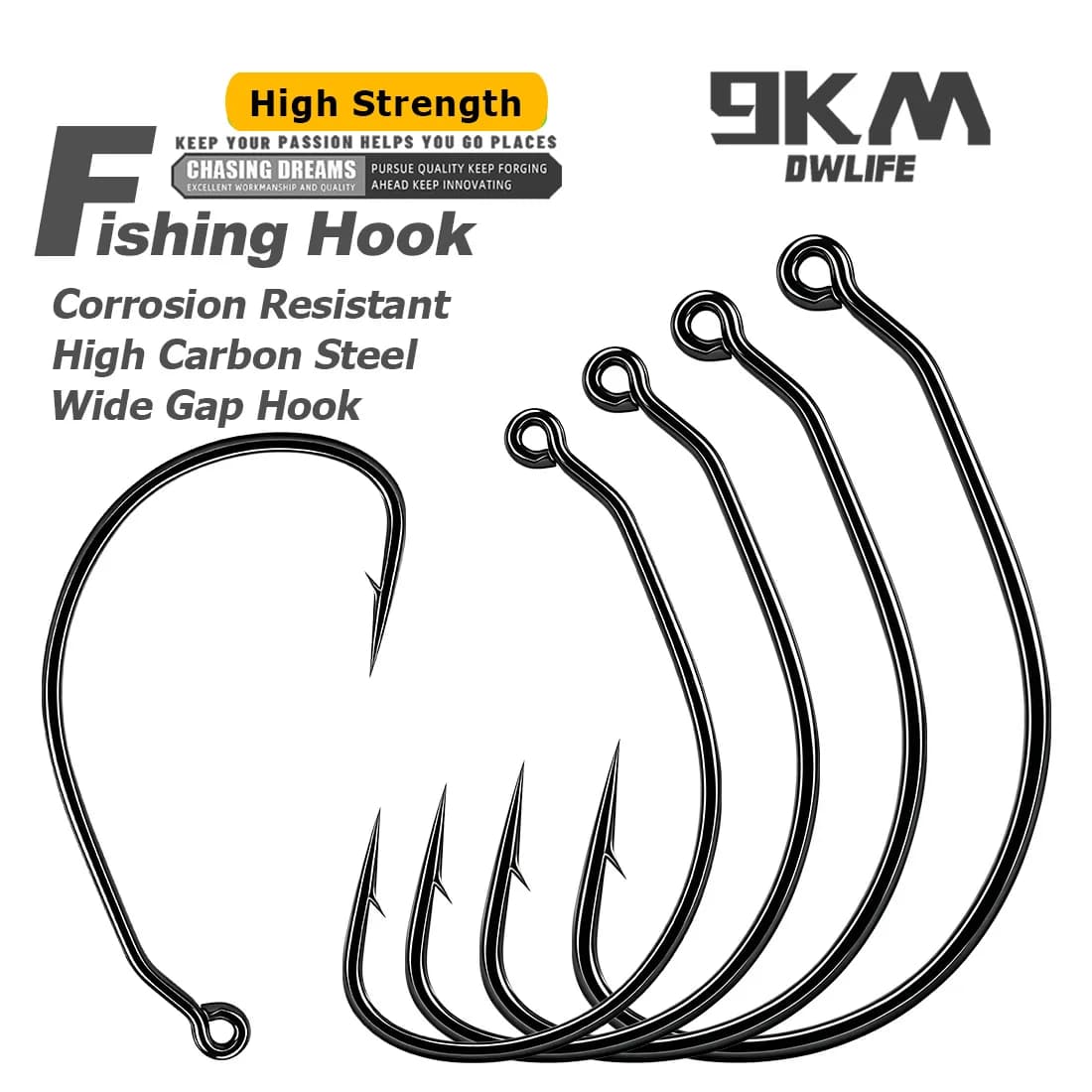 25 buc Cârlige Jig cu Gap Extra Larg EWG, Unghi 30 Grade